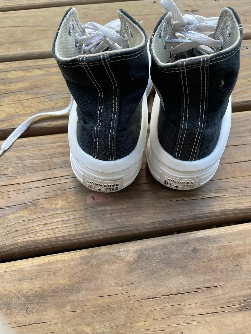 Converse Kids Black and White High-Top Sneakers